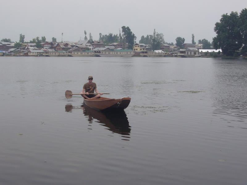 Travel - India - Kashmir - Srinagar - Nageen Paddling Trip
